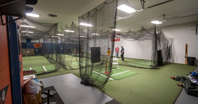 Indoor Batting Cage