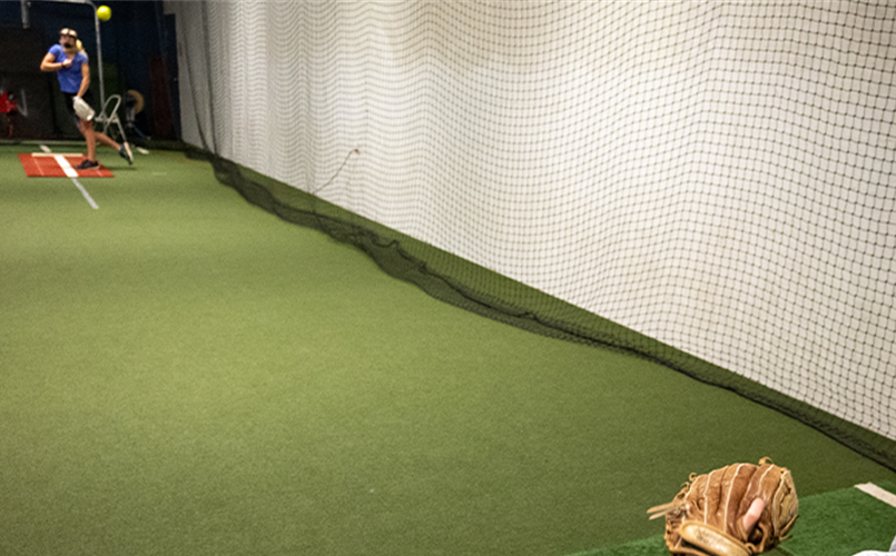 Indoor Pitching Cage